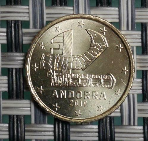 10 cent Andorra 2019 UNC, Timbres & Monnaies, Monnaies | Europe | Monnaies euro, Série, 10 centimes, Autres pays, Envoi