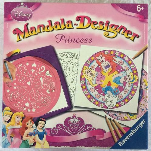 mandala designer disney princess ravensburger, Hobby & Loisirs créatifs, Dessin, Comme neuf, Autres types, Enlèvement ou Envoi