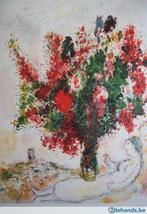 Bloementuil - Marc Chagall, Antiek en Kunst, Ophalen