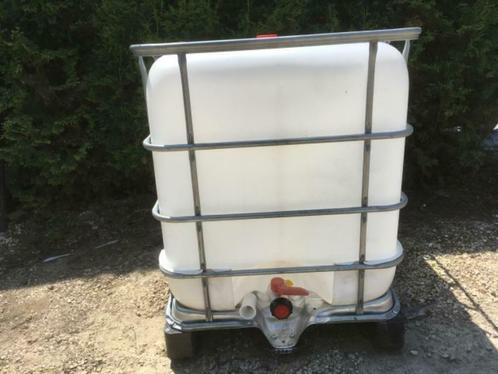 IBC containers 692 liter promotie 100€, Jardin & Terrasse, Barils de pluie, Comme neuf, Synthétique, 150 litres ou plus, Avec robinet