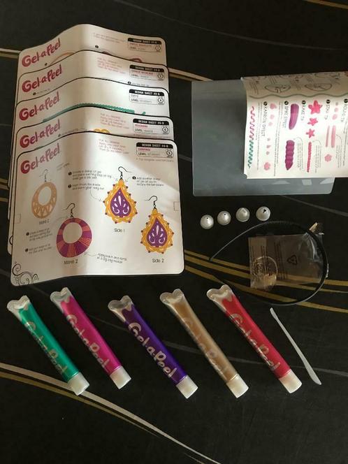 Gel-a-Peel kit, Kinderen en Baby's, Speelgoed | Educatief en Creatief, Gebruikt, Knutselen, Ophalen of Verzenden