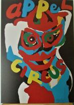 Karel Appel, artprint Circus, Antiek en Kunst, Ophalen of Verzenden