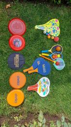 Pingpong sets + frisbees, Ophalen of Verzenden