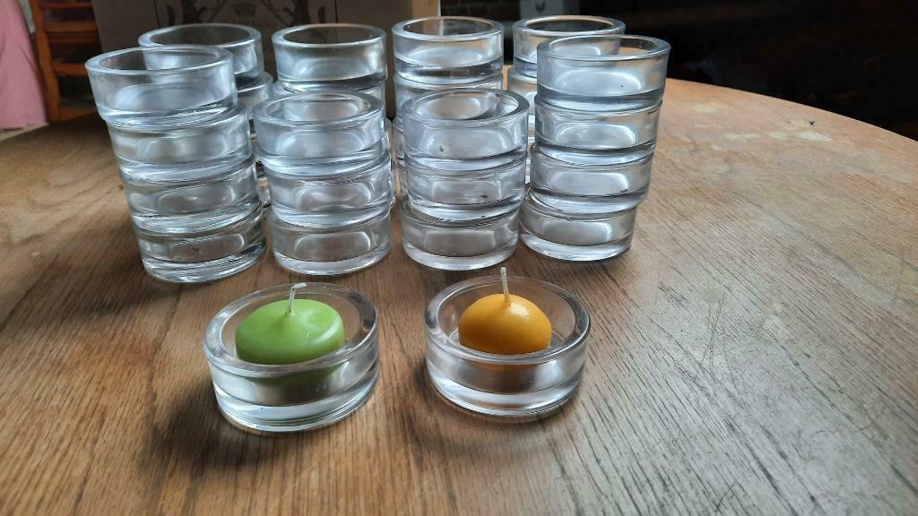 Verres à  bougie, Moins de 25 cm, Autres couleurs, Comme neuf, Enlèvement