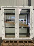 PVC Dubbele Deur van Stock - 200x215 | 200x200, Doe-het-zelf en Bouw, Nieuw, Ophalen of Verzenden, 120 cm of meer, Glas