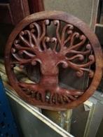 Arbre de vie en bois de suar 30 cm modèle boule, Antiquités & Art, Art | Sculptures & Bois, Enlèvement ou Envoi