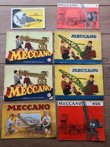 Catalogues Meccano, années 50, Enlèvement ou Envoi, Utilisé