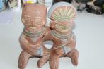 Terracotta koppel uit Zuid Amerika, Antiek en Kunst, Ophalen