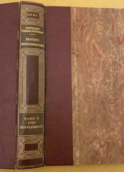 Pratique Médico-Chirurgical: Volume X 10 uitgegeven in 1939, Boeken, Encyclopedieën, Medisch
