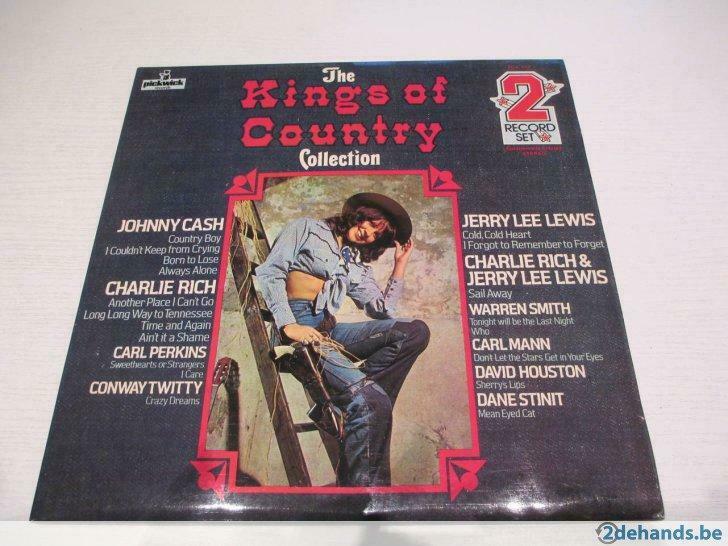 dubbele lp the king of Country, CD & DVD, Vinyles | Country & Western, Enlèvement ou Envoi