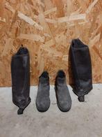Boots d'équitatio + chaps, Comme neuf, Enlèvement, Bottes, Garçon ou Fille