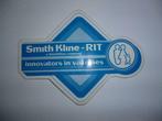 Autocollant sticker auto-collant SMITH KLINE - RIT Vaccines, Enlèvement ou Envoi, Comme neuf