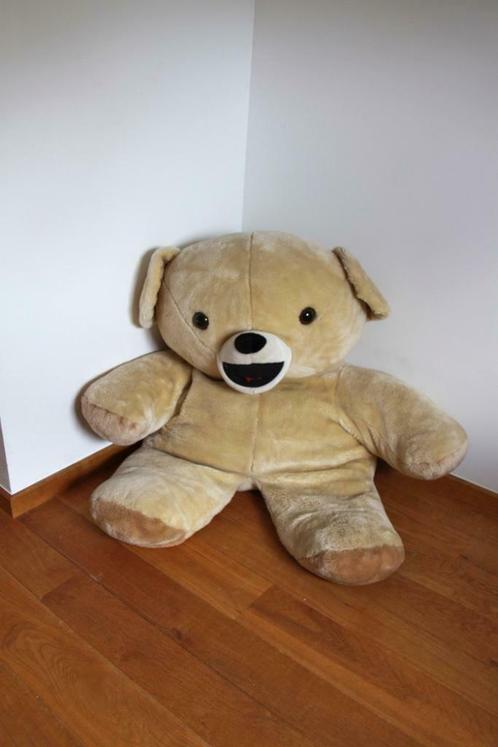 Gros ours en peluche "ROBIJN", Verzamelen, Beren en Cherished Teddies, Gebruikt, Overige typen, Overige merken, Ophalen