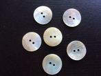 Boutons nacre véritable 22 mm, Verzenden, Nieuw
