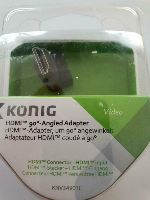 Adaptateur HDMI coudé  a 90-neuf et emballé origine, TV, Hi-fi & Vidéo, Câbles audio & Câbles de télévision, Neuf, Câble HDMI