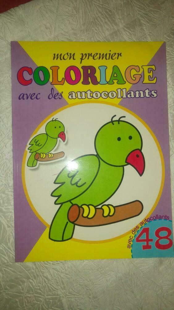 Album Mon Premier coloriage avec autocollants, Ophalen of Verzenden, Gelezen