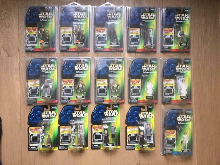 Star wars POTF2 Freeze Frame cards - MINT AS NEW 1998, Verzamelen, Star Wars, Nieuw, Actiefiguurtje, Ophalen of Verzenden
