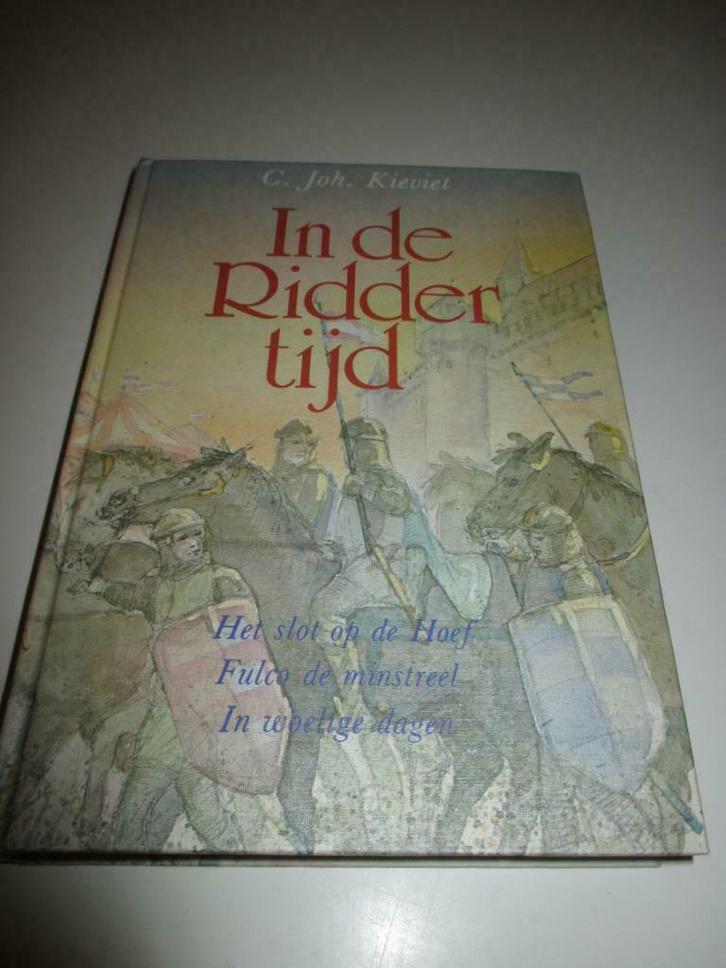 boek 'in de riddertijd', Livres, Livres pour enfants | Jeunesse | 13 ans et plus, Utilisé, Fiction, Enlèvement ou Envoi
