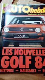 Auto Hebdo nr 383 - Août 1983 - VW Golf GTI , Volvo 760 GLE, Livres, Volkswagen, Utilisé, Enlèvement ou Envoi, Auto Hebdo
