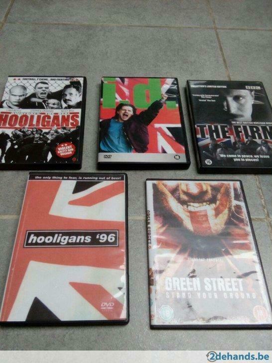 3 films over hooligans DVD, Cd's en Dvd's, Dvd's | Thrillers en Misdaad, Vanaf 16 jaar, Ophalen of Verzenden