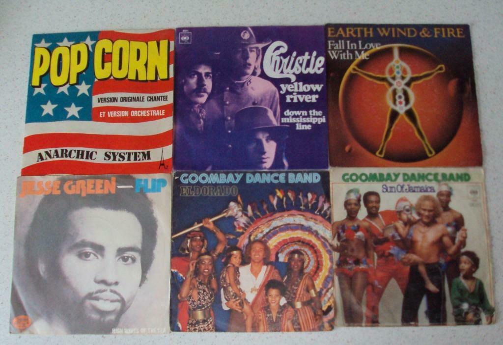 Part 72 - 6 Singles van Anarchic System, Christie, CD & DVD, Vinyles Singles, Utilisé, Single, Dance, 7 pouces, Enlèvement ou Envoi