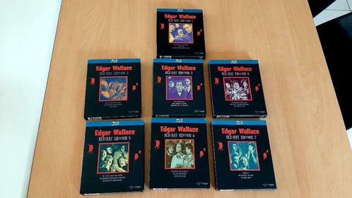 Edgar Wallace 7 sets (Duitse Krimi import) (Blu-ray) nieuwst, Cd's en Dvd's, Blu-ray, Zo goed als nieuw, Thrillers en Misdaad