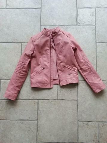 Veste en cuir fille