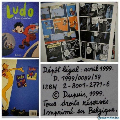 Bande dessinée Ludo, tubes d'aventure Tome 2, Livres, Romans, Utilisé, Enlèvement ou Envoi