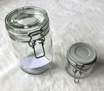 2 Pot bocal verre céramique conserve boîte silicone aliment, Maison & Meubles, Cuisine | Éléments de cuisine, Neuf