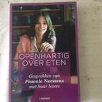 Boek Pascale Naessens: OPENHARTIG OVER ETEN., Boeken, Overige Boeken, Gelezen, Ophalen