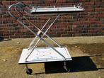 Vintage formica serveer/bar/drink wagen/trolley.. Jaren 60's, Ophalen of Verzenden