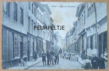 CARTE IMPRIME DIEST - RUE DU CHAUDRON - KETELSTRAAT 1901, Enlèvement ou Envoi, Avant 1940, Photo, Utilisé