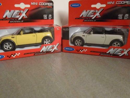 3 Model Auto's van Mini Cooper, Hobby en Vrije tijd, Modelauto's | Overige schalen, Nieuw, Auto, Ophalen