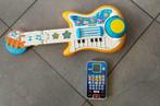 Vtech pakket: gitaar en/of smartphone, Ophalen of Verzenden, Zo goed als nieuw, 4 tot 6 jaar