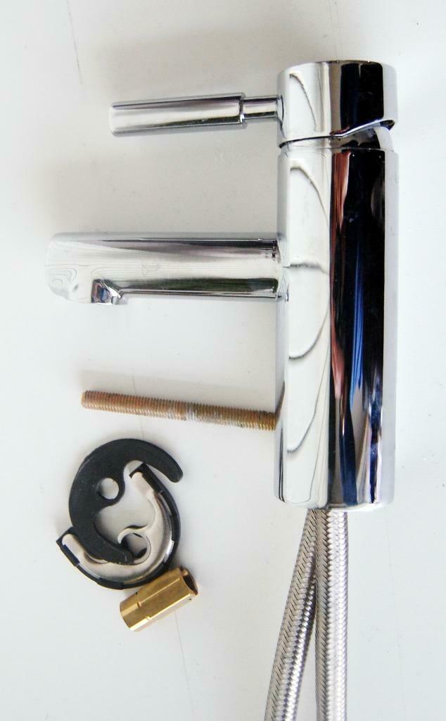 Mitigeur lavabo AQUA VIVE, Bricolage & Construction, Sanitaire, Utilisé, Lavabo, Chrome, Enlèvement ou Envoi