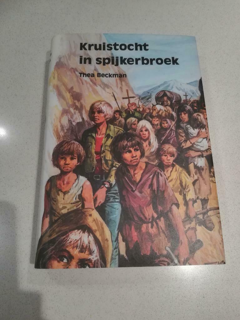 Kruistocht in spijkerbroek Thea Beckman editie 2002, Boeken, Kinderboeken | Jeugd | 13 jaar en ouder, Gelezen, Fictie, Ophalen of Verzenden