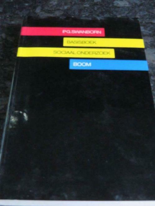 Basisboek Sociaal onderzoek PG Swanborn, Boeken, Studieboeken en Cursussen, Gelezen, Ophalen of Verzenden