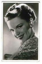 oude prentkaart Judy Garland - postcard - PHOTO card, Photo, Enlèvement ou Envoi, Neuf