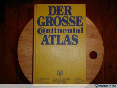 Der grosse continental Atlas, Livres, Atlas & Cartes géographiques, Utilisé