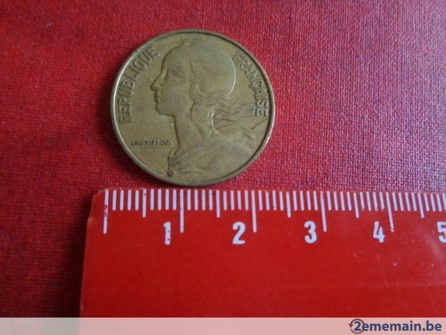 Pièces de monnaies. "FRANCE". 20 centimes. Marianne., Postzegels en Munten, Munten | Europa | Euromunten, 20 cent, Frankrijk, Verzenden