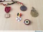 Lot de 5 medailles, Verzamelen, Speldjes, Pins en Buttons, Gebruikt, Ophalen of Verzenden