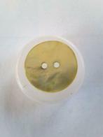 echte parelmoer knoop 20 mm 2 gaten lichtgroen B20212, Hobby en Vrije tijd, Ophalen of Verzenden, Nieuw