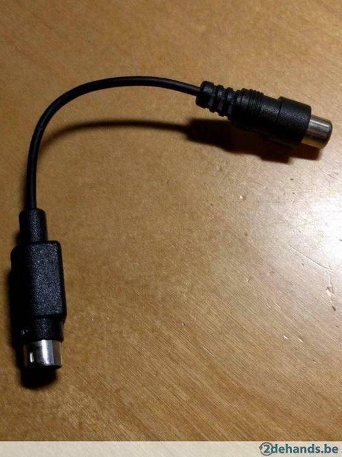 S-video (7 pins, male) to video (female), Computers en Software, Pc- en Netwerkkabels, Nieuw, Ophalen of Verzenden