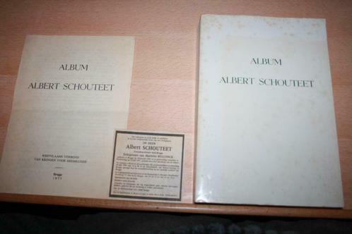 Album Albert Schouteet (met bestelfolder en rouwbericht), Livres, Politique & Société, Utilisé, Société, Enlèvement ou Envoi