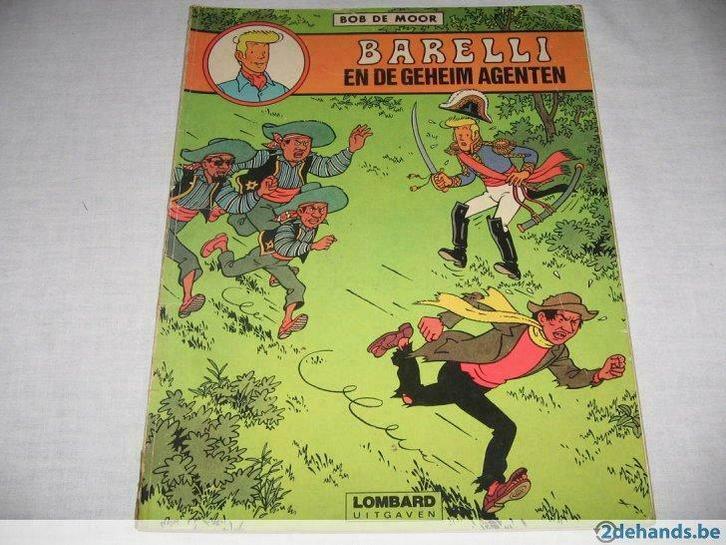 Barelli nr 2 :Barelli en de geheim agenten - 1 DRUK, Boeken, Stripverhalen, Gelezen, Verzenden