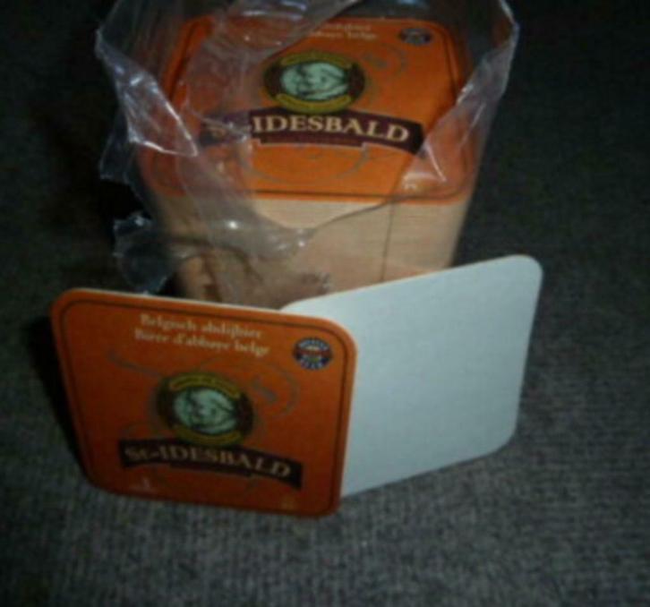 75 nieuwe bier viltjes ST IDESBALD Brouwerij Huyghe - Melle, Verzamelen, Biermerken, Nieuw, Viltje(s), Overige merken, Ophalen of Verzenden