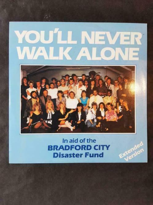 BRADFORD CITY "You'll Never Walk Alone" Maxi LP (198, Cd's en Dvd's, Vinyl | Pop, 1980 tot 2000, 12 inch, Ophalen of Verzenden