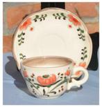 §tasse avec sous tasse collection zellor keramik, Antiquités & Art, Antiquités | Céramique & Poterie, Enlèvement ou Envoi