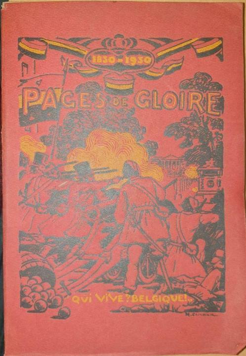 Pages de gloire. 8ème série. 1830-1930., Livres, Histoire nationale, Utilisé, 19e siècle, Enlèvement ou Envoi