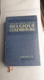 Guide bleu Hachette Belgique Luxembourg 1958